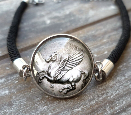 Bracciale cavallo pegaso - bracciale,