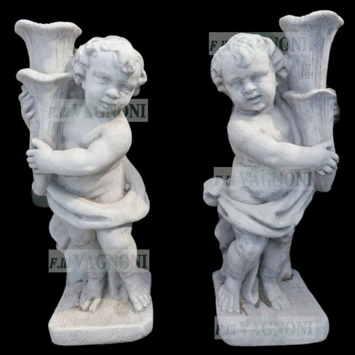Coppia di putti angeli - 2,
