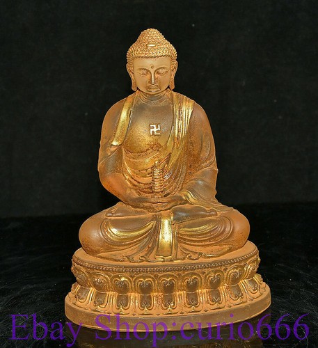 Statua loto buddha amitabha - statua,