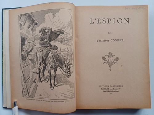 Fenimore cooper espion - fenimore, circa