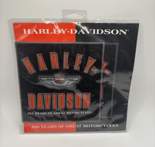 100th Anniversary Varsity Letter Patch 6x6" Harley Davidson Motorcycles 2003 NEW