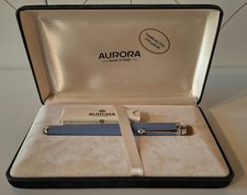 Aurora Talentum Celestial Blue - penna stilografica azzurra - pennino oro 14 kt