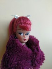 OOAK Bild Lilli Dark Clone Barbie Doll Titian Red Vintage 50s *NEW: Custom Heels