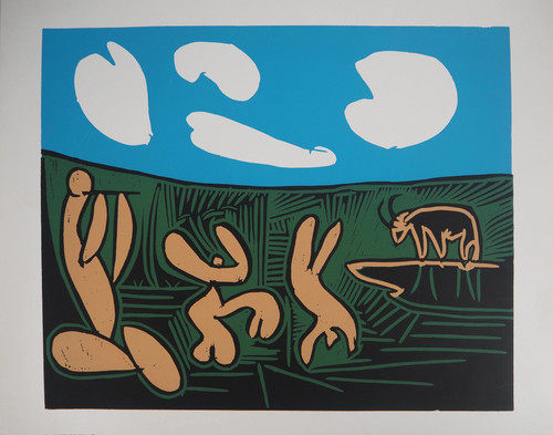 Pablo picasso bacchanale - pablo,