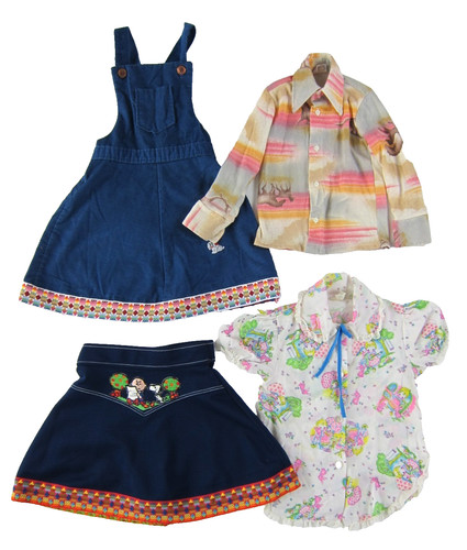 Abito completo vintage bambino