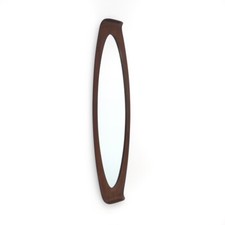 Specchio con cornice in legno