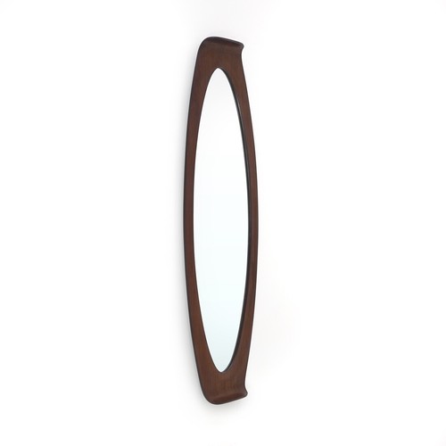Specchio con cornice - , legno