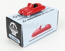 MODELLINO AUTO STATICO OFFICINA 942 VOLUGRAFO BIMBO 46 SPIDER 1946 ROSSO 1/76