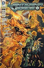 LANTERNA VERDE NUOVA SERIE n.26 ( LANTERNA VERDE n.48 ) ed. LION COMICS - POSTER