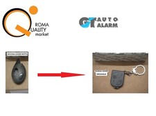 Guscio telecomando antifurto - telecomando,