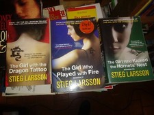 Larsson - trilogia millennium in inglese - buono stato
