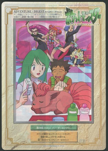 Jumbo carddass pokemon - carddass, #28