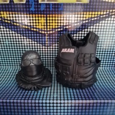 Gilet e maschera da sci AoP Akam - Mattel - accessori per figure di wrestling WWE