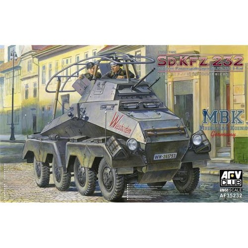 Afv club afv35232 kfz 232 - club, sd.kfz.232