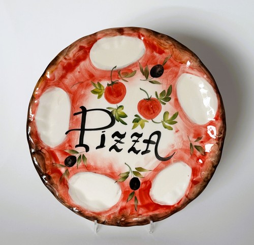 Bassano ceramica piatto pizza - bassano,