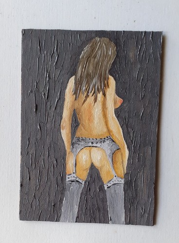Quadri olio tela donna - quadri, su