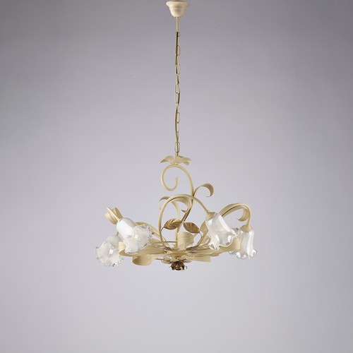 Lampadario arte povera - lampadario,