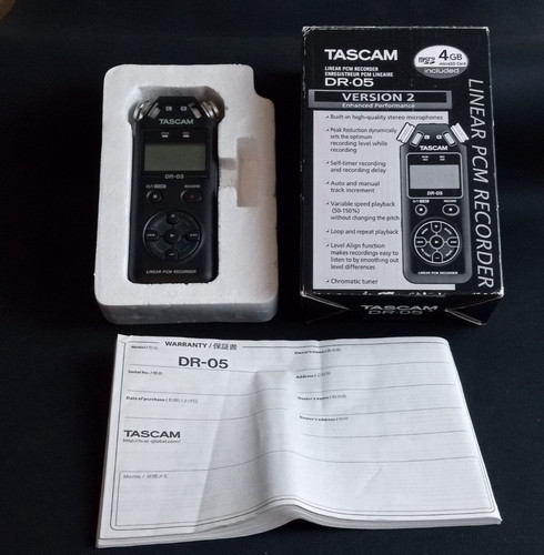 Tascam v2 registratore - tascam, dr-05