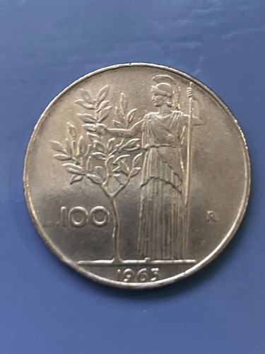 100 lire 1965 variante - variante, l