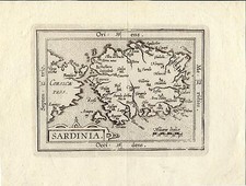 Carta geografica SARDEGNA