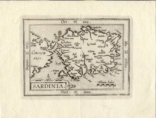 Carta geografica sardegna - geografica,