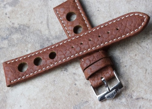 Cinturino rally 20mm - , pelle