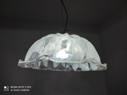 Lampadario sospensione bianca