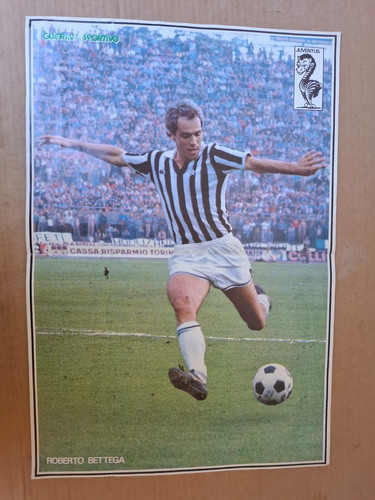Poster calcio juventus roberto - juventus,