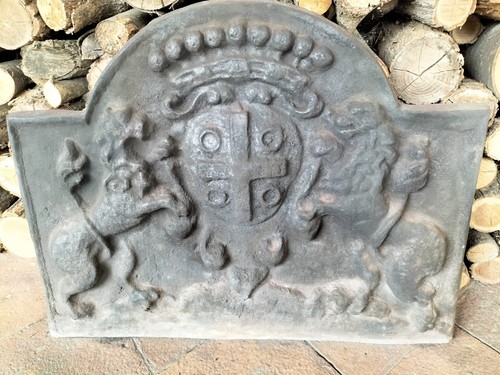 Piastra camino ghisa - in,