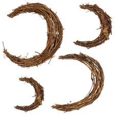  4 Pcs Ghirlanda Fai Te Rattan Decorazioni Making Ornamenti Giardino