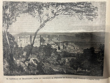 Incisione d'epoca originale