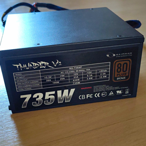Alimentatore raidmax thunder - alimentatore,