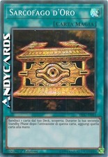 SARCOFAGO D'ORO • (Gold Sarcophagus) • Segreta • HISU IT051 • 1Ed • Yugioh!