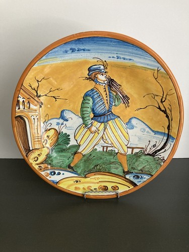Piatto maiolica - maiolica,