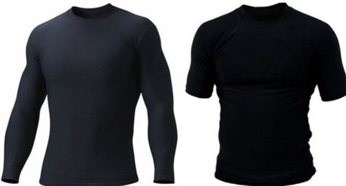 Rash guard vest - rash, nero