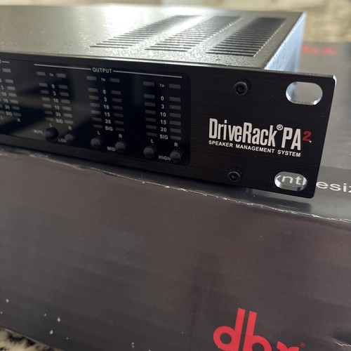 Dbx driverack pa2 - driverack,
