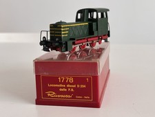 RIVAROSSI Como 1778 FS 234 Locomotiva Diesel Perfettamente Funzionante Con Luci