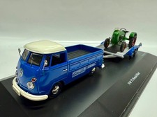 SCHUCO 1:43 ** VW T1 Bulli Bus - trattore diesel Porsche ** limitato, IMBALLO ORIGINALE, scatola