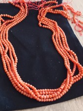 5 Fili In Corallo Rosa