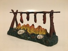 Elastolin, fuoco accampamento indiano