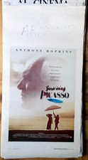 locandina playbill CINEMA SURVIVING PICASSO ANTHONY HOPKINS IVORY