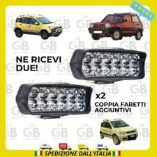 FARI PANDA 141 LUCI LED ANTERIORI AGGIUNTIVI PER FENDINEBBIA COPPIA 4 x 4 2 DUE