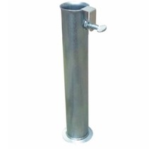 TUBO IN FERRO ZINCATO - Ø MM.40 INTERNO PER BASE OMBRELLONE IN CEMENTO FER 31441