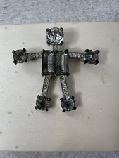 Spilla uomo strass vintage