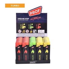 ACCENDINI PROF ANTIVENTO TURBO COLORATI FIAMMA COLORATA CONFEZIONE DA 50 PEZZI
