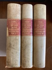 Le vite dei più eccellenti pittori ecc. COMPLETO 3 voll. - G. Vasari - Sonzogno