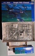 TRUMPETER 02222 - VOUGHT F4U-4 CORSAIR (NO DECAL) - 1/32 PLASTIC KIT