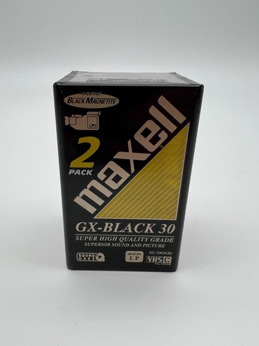 Maxell black vhs c - 30,