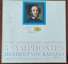 MENDELSSOHN 5 SYMPHONIES - VON