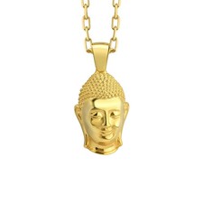 Collana Buddha in argento